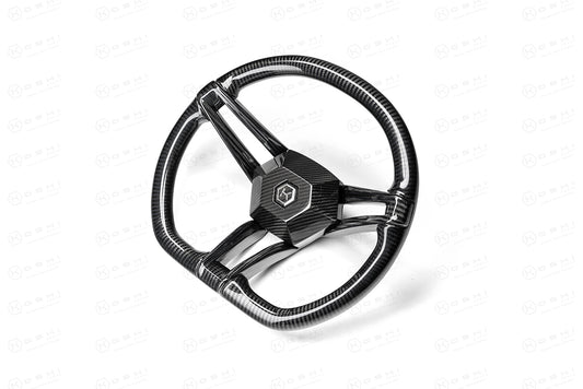 Carbon Fiber 3-Spoke Steering Wheel – KOSHI Design - Carbon Fibre
