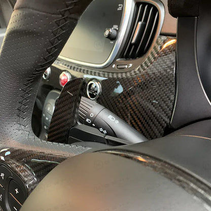 Abarth 500 / 595 / 695 Paddle Shifters - Carbon Fibre - TMC Motorsport