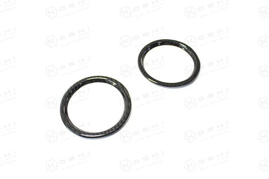 Abarth 595 Dashboard Air Vent Frame Cover - Carbon Fibre