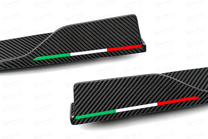 Alfa Romeo Giulia QV Shark Fin Side Skirts - Carbon Fibre - TMC Motorsport