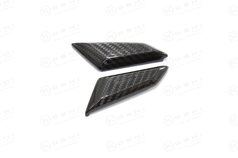 Ducati Panigale V4 S Mirror Block Off Plates Cover - Carbon Fibre