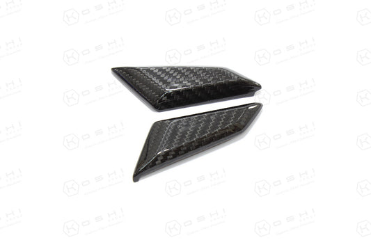 Ducati Panigale V4 S Mirror Block Off Plates Cover - Carbon Fibre