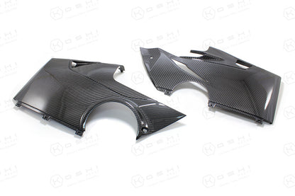 Ducati Panigale V4 S bottom side panels - Carbon Fibre