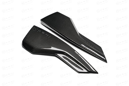 Carbon Fiber Engine Air Scoops for Mercury V8 Outboard, 500R, 450R, 300R, 300 VERADO - Carbon Fibre
