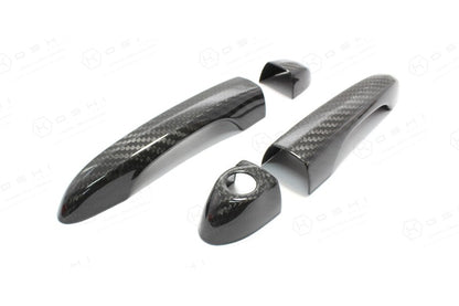 FIAT 500X Exterior Door Handles - Carbon Fibre
