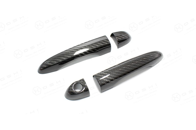 FIAT 500X Exterior Door Handles - Carbon Fibre