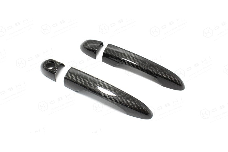 FIAT 500X Exterior Door Handles - Carbon Fibre
