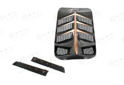 Harley Davidson V-ROD Central Intercooler / Radiator Frame - Carbon Fibre