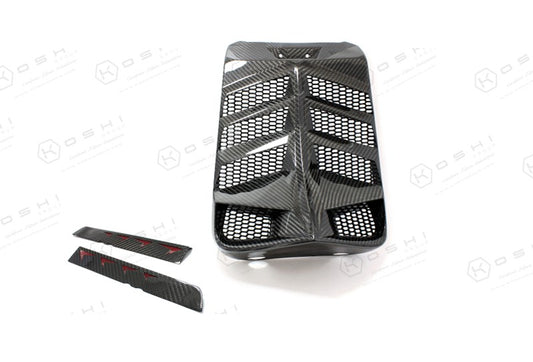 Harley Davidson V-ROD Central Intercooler / Radiator Frame - Carbon Fibre
