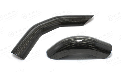 Harley Davidson V-ROD Protection Heating Exhaust - Carbon Fibre