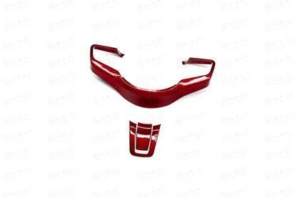 Embellecedor del volante del Jaguar F-Type R: fibra de carbono