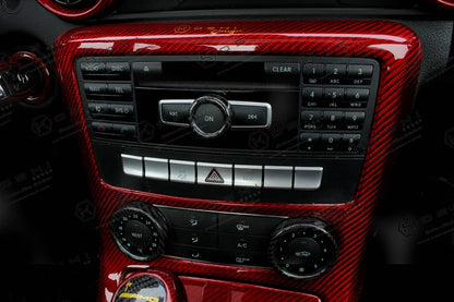 Mercedes Benz SLK R172 Sound Volume Control Button Cover - Carbon Fibre