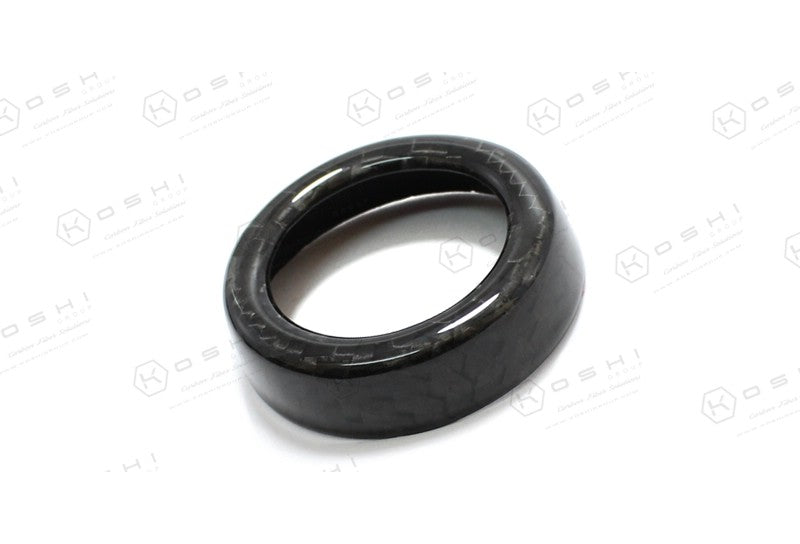 Mercedes Benz SLK R172 Sound Volume Control Button Cover - Carbon Fibre