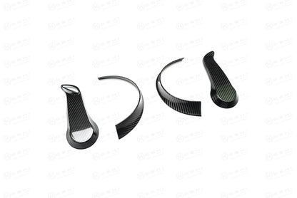 Mercury DTS Dual Handle Electronic Remote Control Throttle Cover - Carbon Fibre