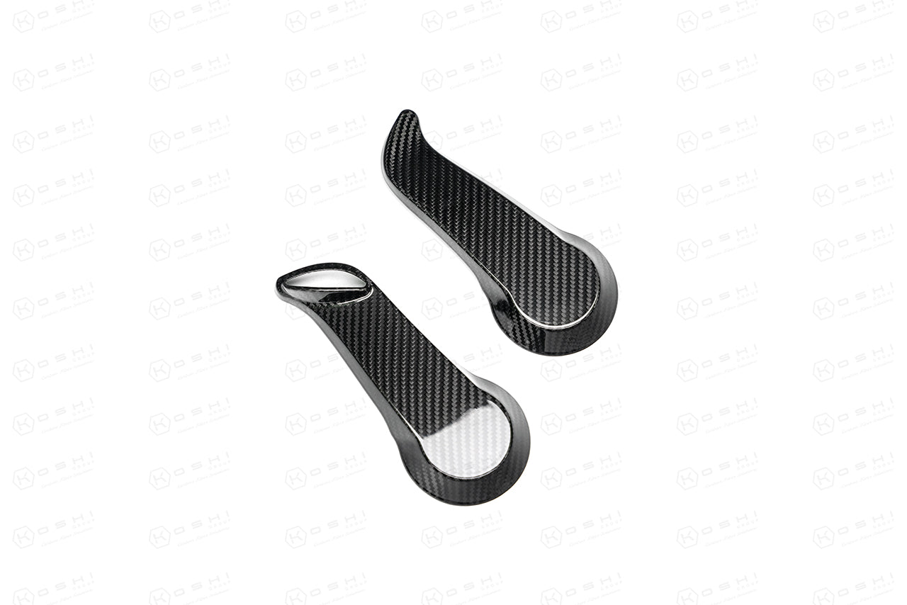 Mercury DTS Dual Handle Electronic Remote Control Throttle Cover - Carbon Fibre