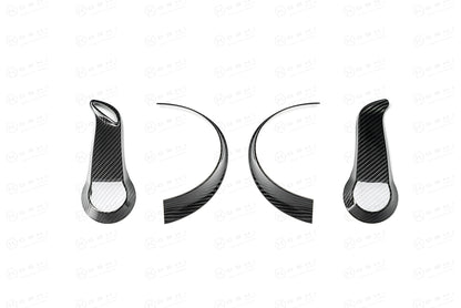 Mercury DTS Dual Handle Electronic Remote Control Throttle Cover - Carbon Fibre