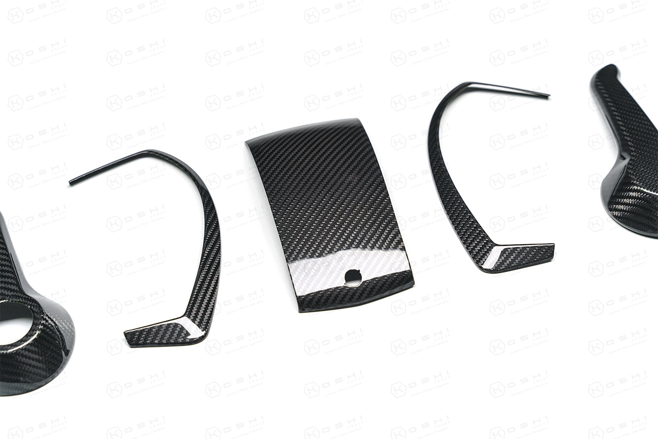 Mercury Next Gen DTS Multi-Engine Control Throttle Cover - Carbon Fibre
