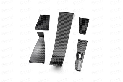 Mercury V8 Outboard Cowling Accent Panel Kit (500R, 450R, 300R, 300 VERADO) - Carbon Fibre