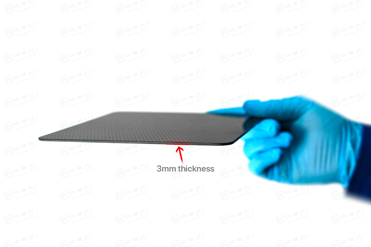 Carbon Fiber Visual Sheets / Plates - Carbon Fibre