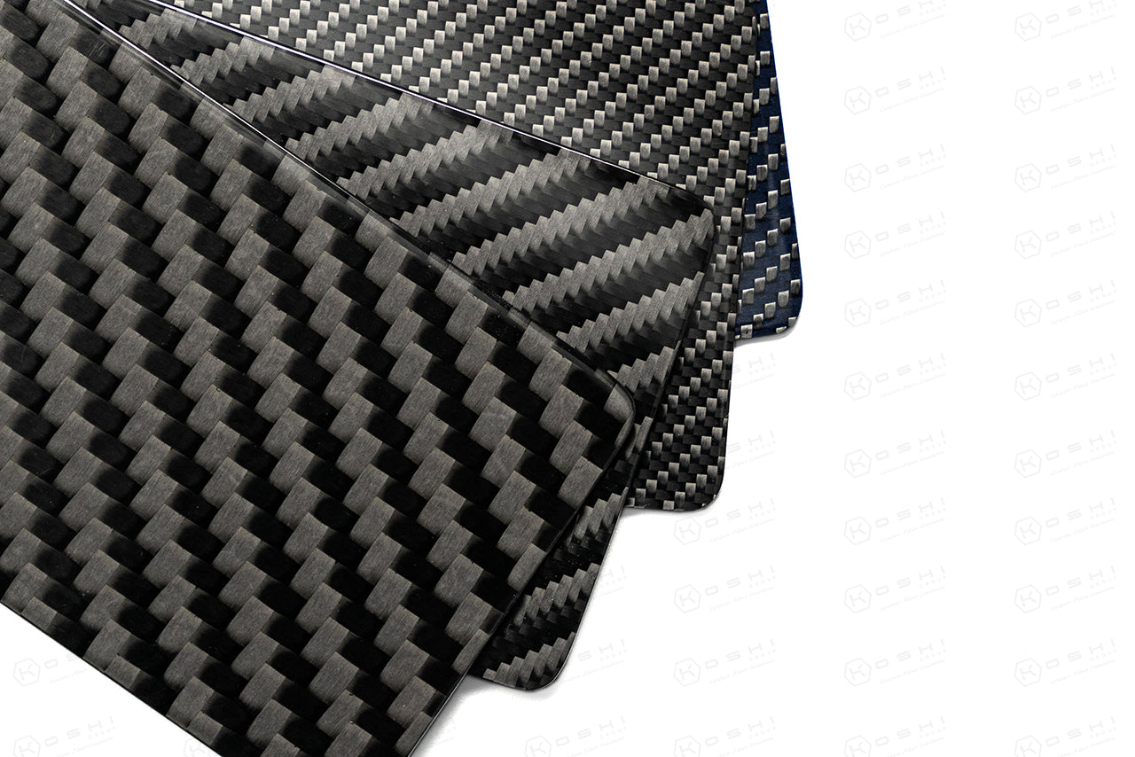 Carbon Fiber Visual Sheets / Plates - Carbon Fibre