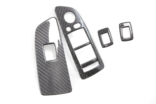 BMW  E87 window switch cover - Carbon Fibre