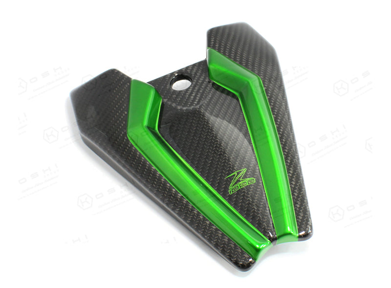Kawasaki Z1000 Single-Seat Green Design - Carbon Fibre