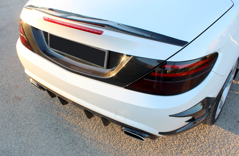 Mercedes Benz SLK R172 Spoiler Extreme Rear - Carbon Fibre