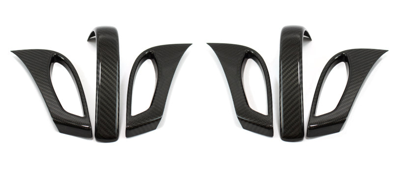 Mercedes Benz SLK R172 Seatbelt Holder Cover - Carbon Fibre