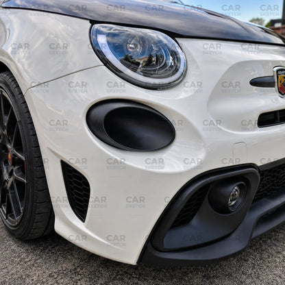 Abarth 595 Restyling / Facelift Front Air Ducts Honeycomb or Air Scoop DRL Delete