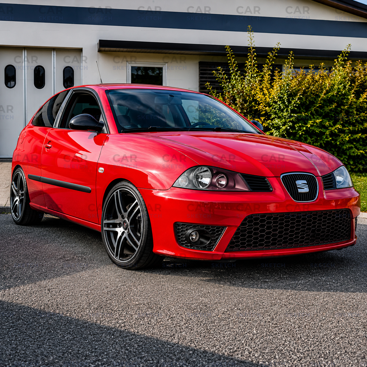 Seat Ibiza 6L Cupra Front Lower Honeycomb Grilles 6LL853665 / 6LL853666