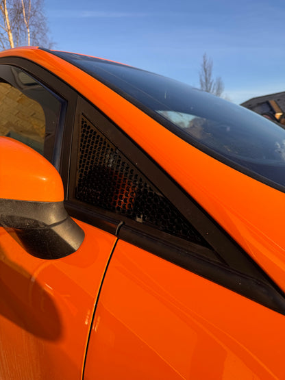 MK8 / MK8.5 Ford Fiesta Front Quarter Window Panels - Flag Edition