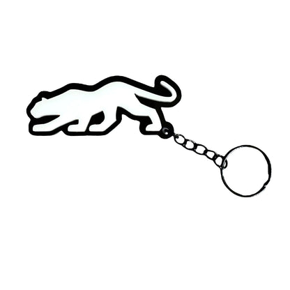 4D Puma Logo Keychain for Ford – Gloss Black with Custom Colour Options | CEUK