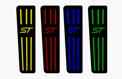 Car Enhancements UK - Dead Pedal (Multiple Designs & Colours) - Ford Fiesta MK7 / 7.5 All Models (2008-2017)