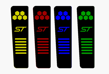 Car Enhancements UK - Dead Pedal (Multiple Designs & Colours) - Ford Focus MK2 / 2.5 All Models (2004-2010)