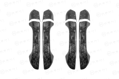 Audi SQ8 External Door Handles Cover - Carbon Fibre