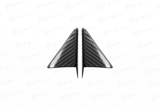 Lamborghini Urus Rear Spoiler Triangle Trim - Carbon Fibre