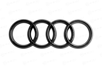 Audi Rear/Grille Emblem - Carbon Fibre