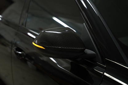 AUDI SQ8 MIRROR CAPS - Carbon Fibre