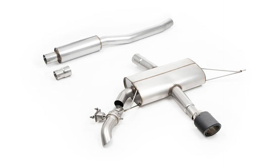 F66 Mini JCW - Resonated Particulate Filter-back System with Carbon Tips (ECE Approval Coming Soon)