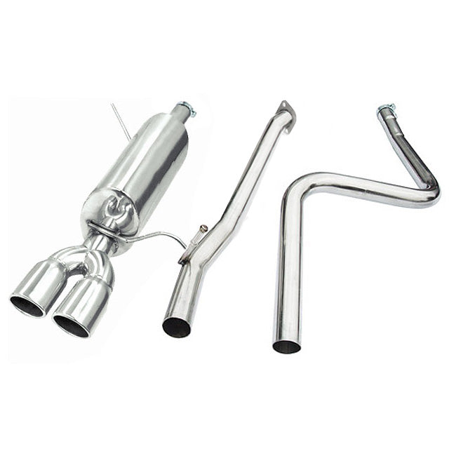Cobra Sport Ford Fiesta (Mk7) (1.25/1.4/1.6) Cat Back Performance Exhaust - TMC Motorsport