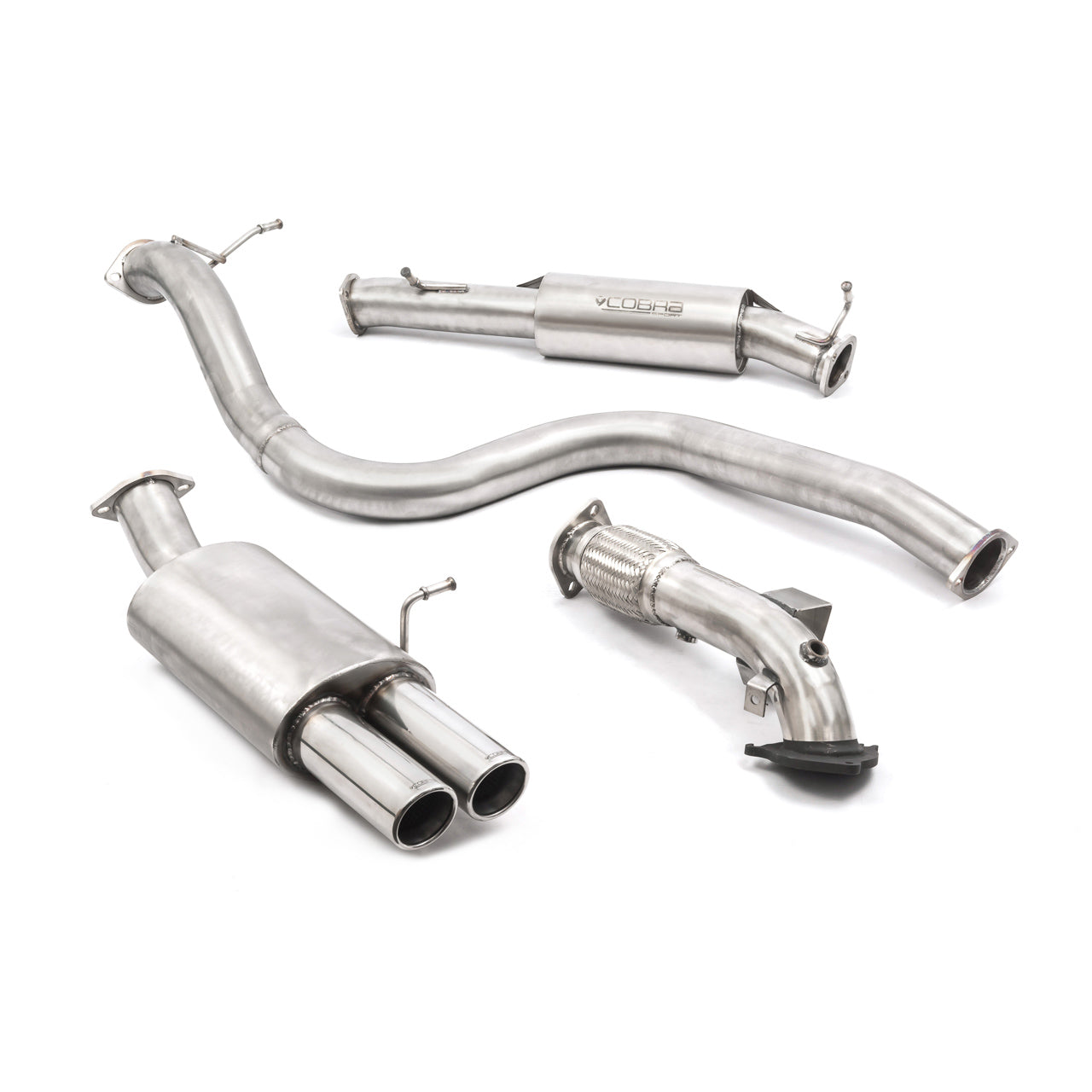 Cobra Sport Ford Fiesta (Mk7) ST 180/200 Turbo Back Performance Exhaust - TMC Motorsport