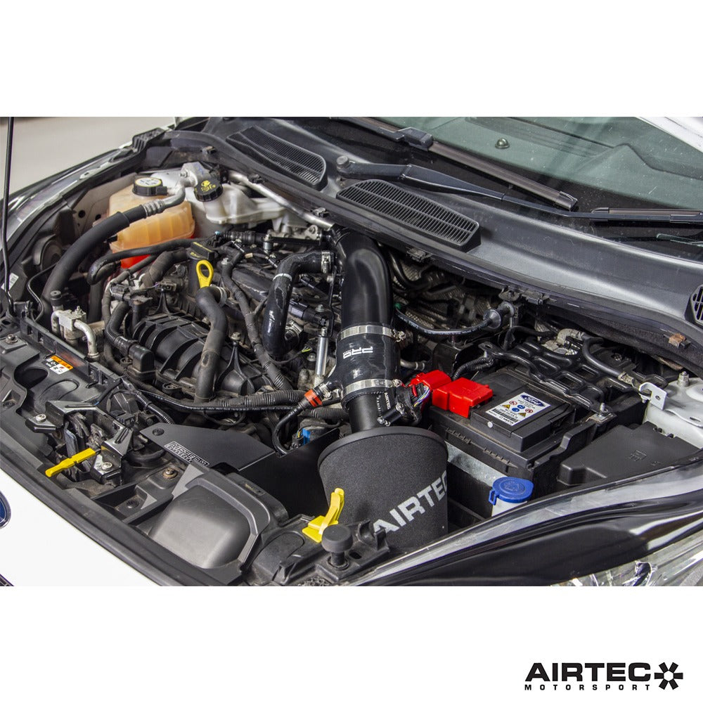 AIRTEC Motorsport RS-Style 76mm Top Induction Pipe for Fiesta ST180 - TMC Motorsport