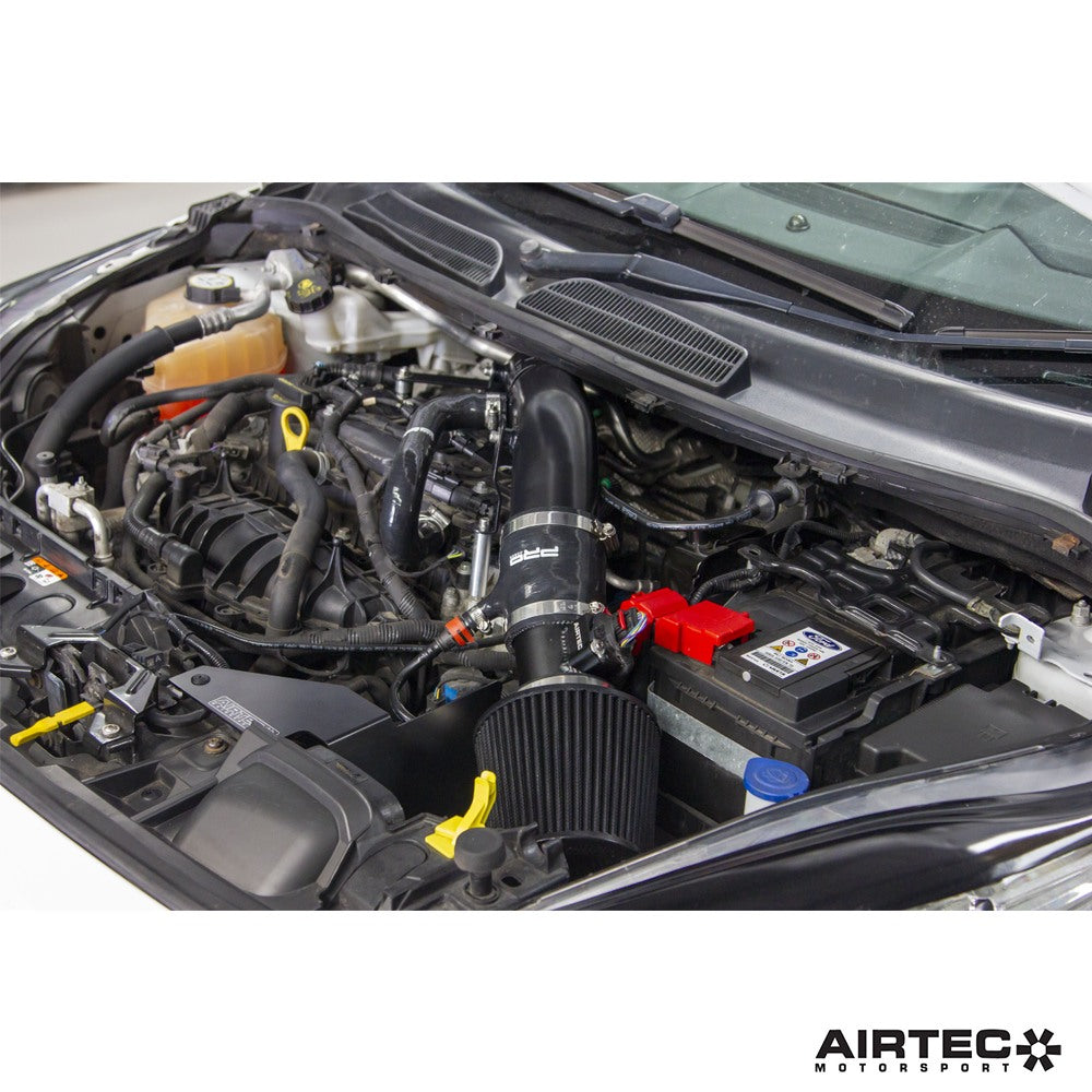 AIRTEC Motorsport RS-Style 76mm Top Induction Pipe for Fiesta ST180 - TMC Motorsport