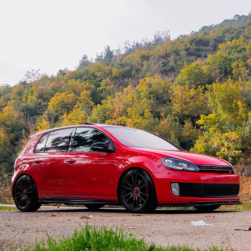Volkswagen Golf GTI / GTD Mk6 2008-2012 Front Splitter in Gloss Black