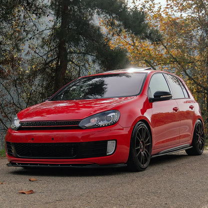 Volkswagen Golf GTI / GTD Mk6 2008-2012 Side Skirts in Gloss Black