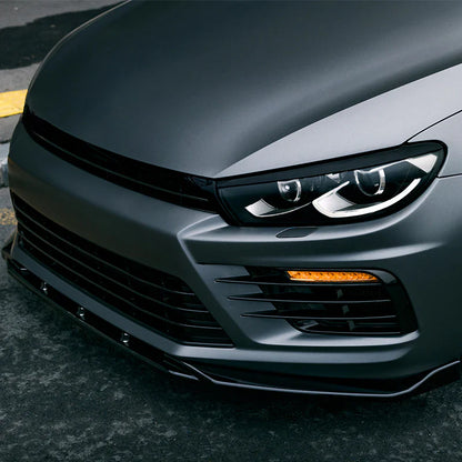 Volkswagen Sirocco R 2014-2017 Front Splitter in Gloss Black