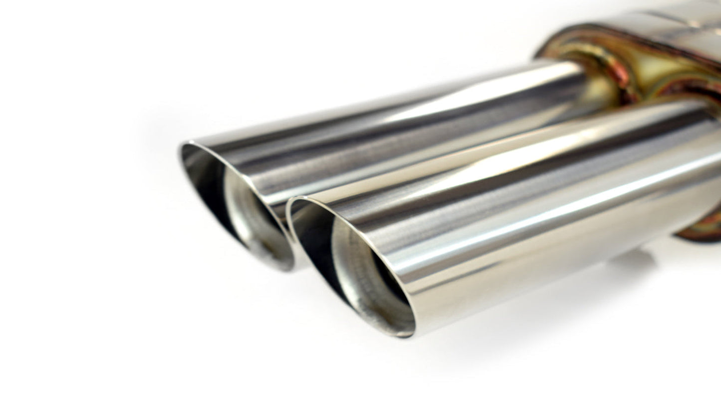 Fiat 850 Coupe & Spyder Stainless Steel Sport Manifold and System (1964-72)