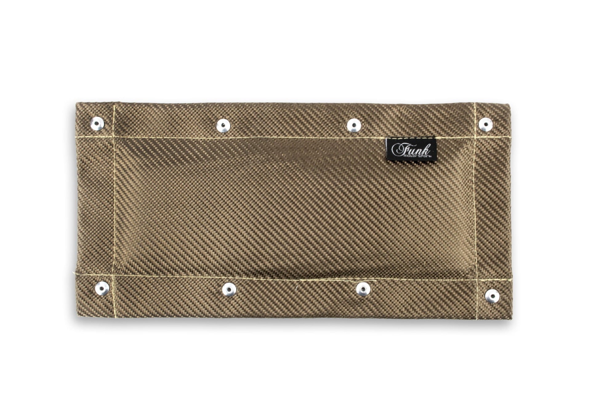 Funk Motorsport Clamp on Exhaust Heat Shield (Titanium or Carbon Fibre) - TMC Motorsport