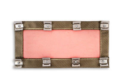 Funk Motorsport Clamp on Exhaust Heat Shield (Titanium or Carbon Fibre) - TMC Motorsport