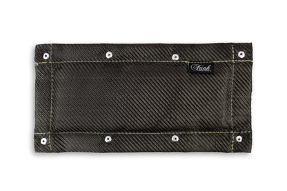 Funk Motorsport Clamp on Exhaust Heat Shield (Titanium or Carbon Fibre) - TMC Motorsport